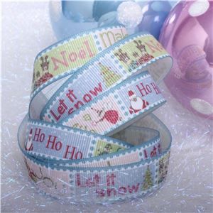 Winterscene Stamp Ribbon - Stamp Messages